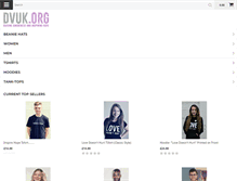 Tablet Screenshot of dvuk.org
